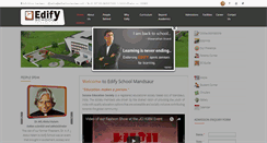 Desktop Screenshot of edifyschoolmandsaur.com